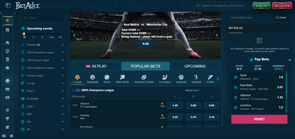 betalice casino online